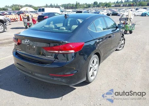 2017 Hyundai Elantra Limited from USA, damaged, VIN 5NPD84LF4HH062453